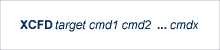 XCF Line Driver Command Syntax