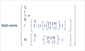 Field Syntax