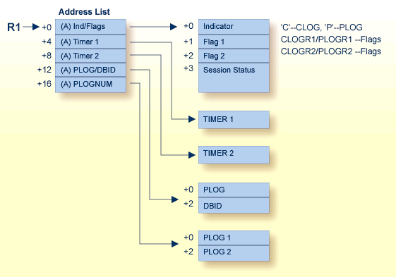 Dual Log Processing User Exit (2) Parameters