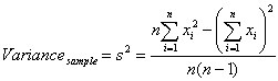 Graphical representation of the formula.