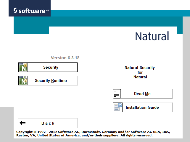 Natural Security installation