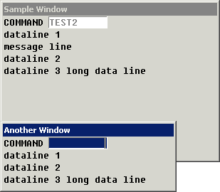Multiple Sample Windows