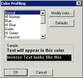 Color profiling