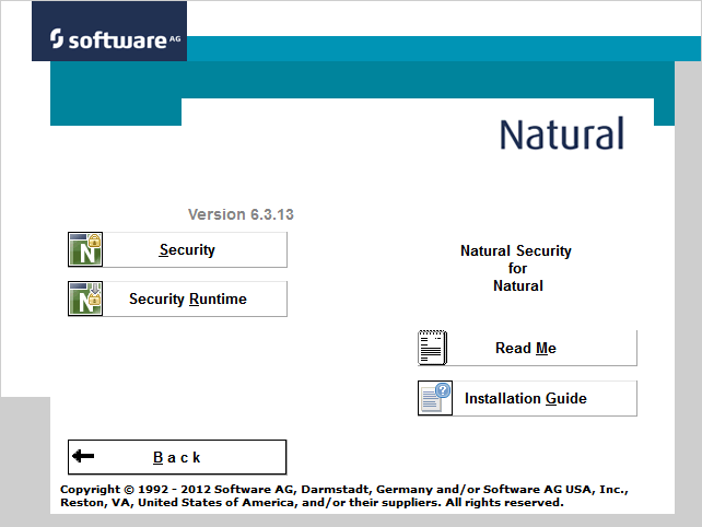 Natural Security installation