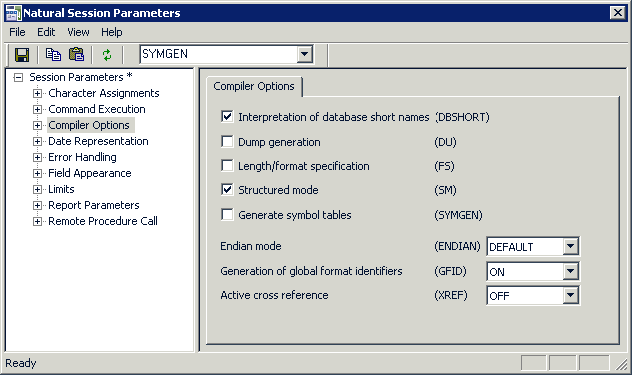 Compiler-Optionen