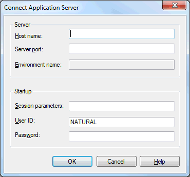 Connect application server