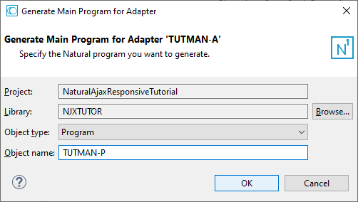 Generate Main Program for Adapter