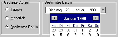 Bestimmtes Datum