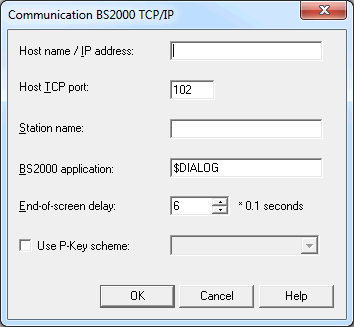 Communication - BS2000 TCP/IP