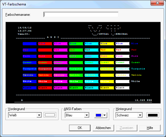 VT-Farbschema