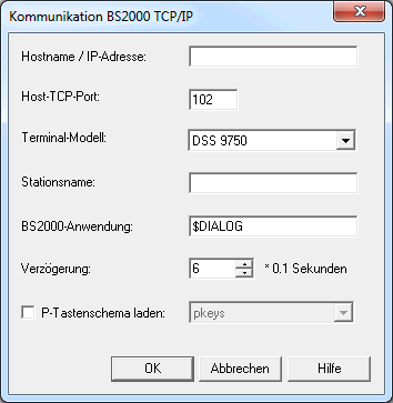 Kommunikation BS2000 TCP/IP