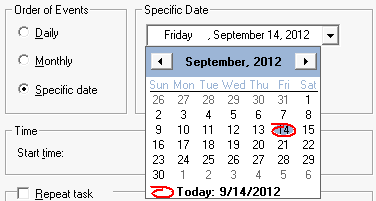 Specific Date