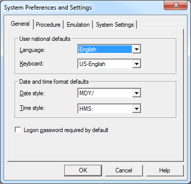 System Preferences and Settings - General