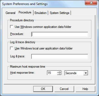 System Preferences and Settings - Procedure