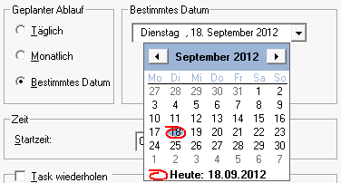 Bestimmtes Datum