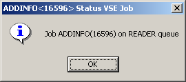 Job status