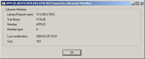 Member properties