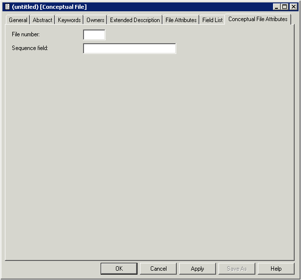 Conceptual file attributes