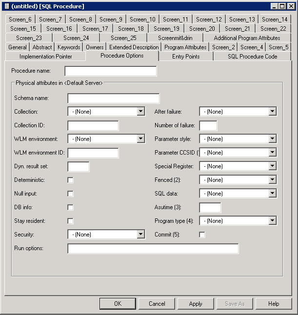 SQL Procedure