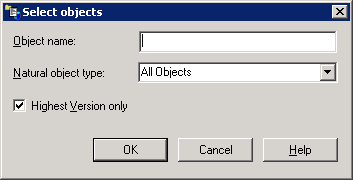 Select objects