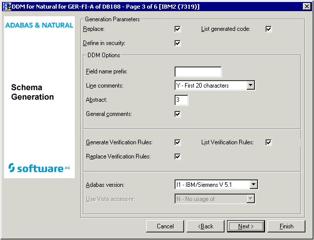 Parameters for DDM