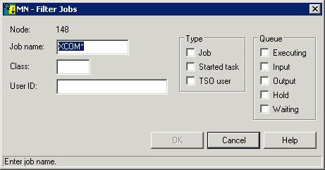 Filter jobs