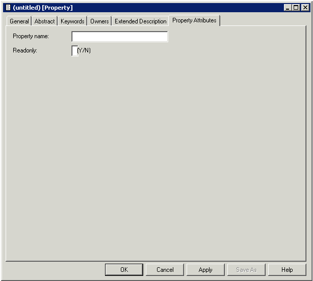 Property attributes