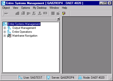 Application window