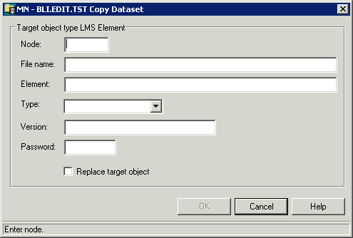 Copy object to LMS element