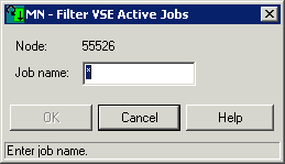 Filter active jobs