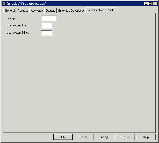 Implementation pointer