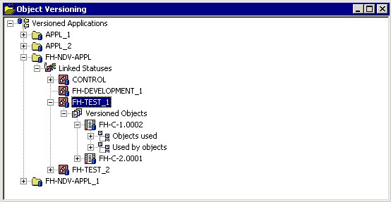 Versioned applications