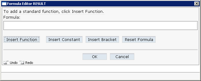 Formula editor