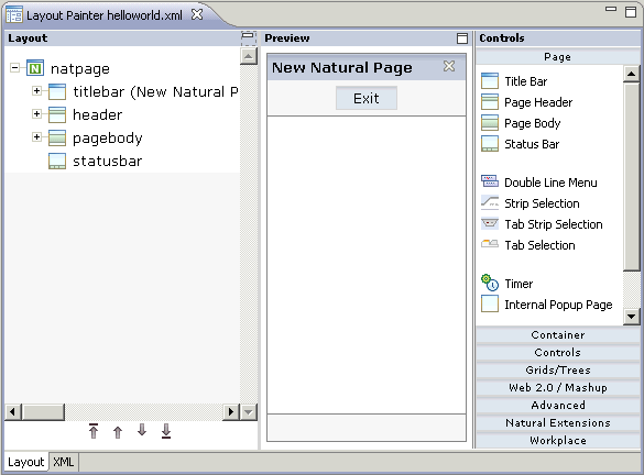 Layout painter