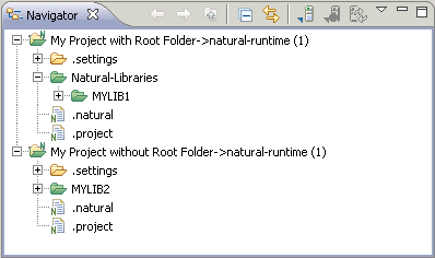 Library root folder