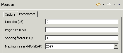 Parameters