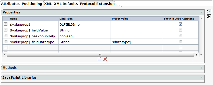 Protocol extension