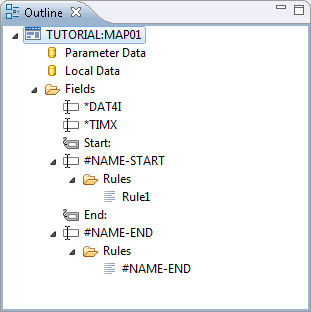 Outline view