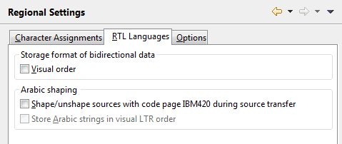 RTL languages