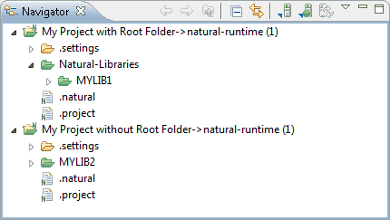 Library root folder
