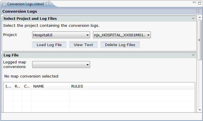 Conversion Logs tool