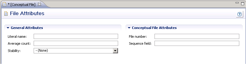 Conceptual file attributes