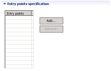 Entry points