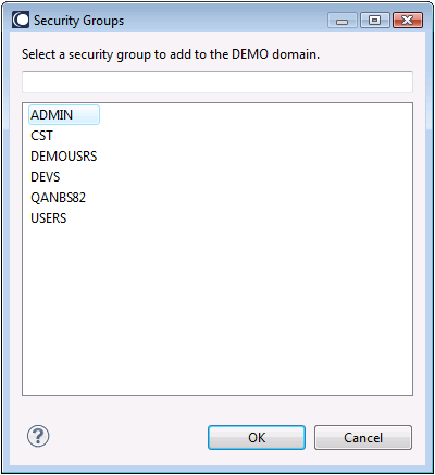 Security groups