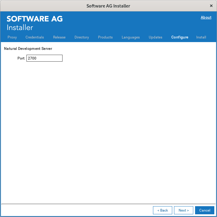 Natural Development Server