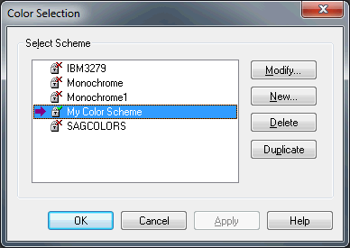 Color selection