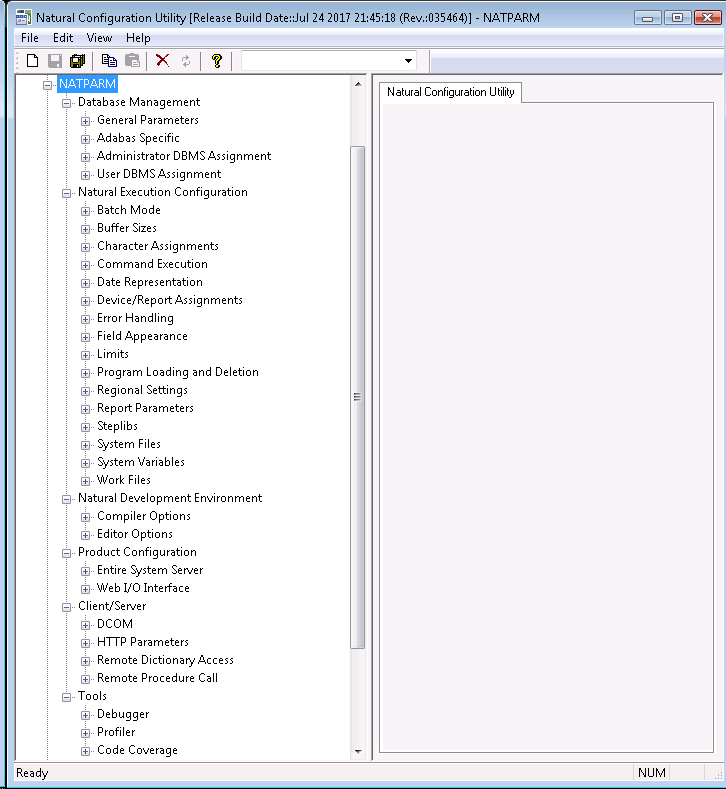 Profile parameters