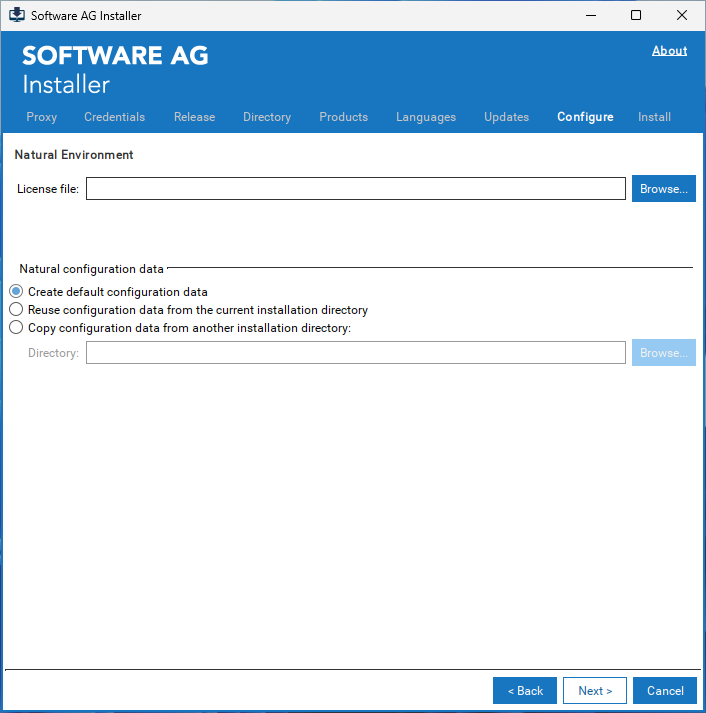 Natural license file