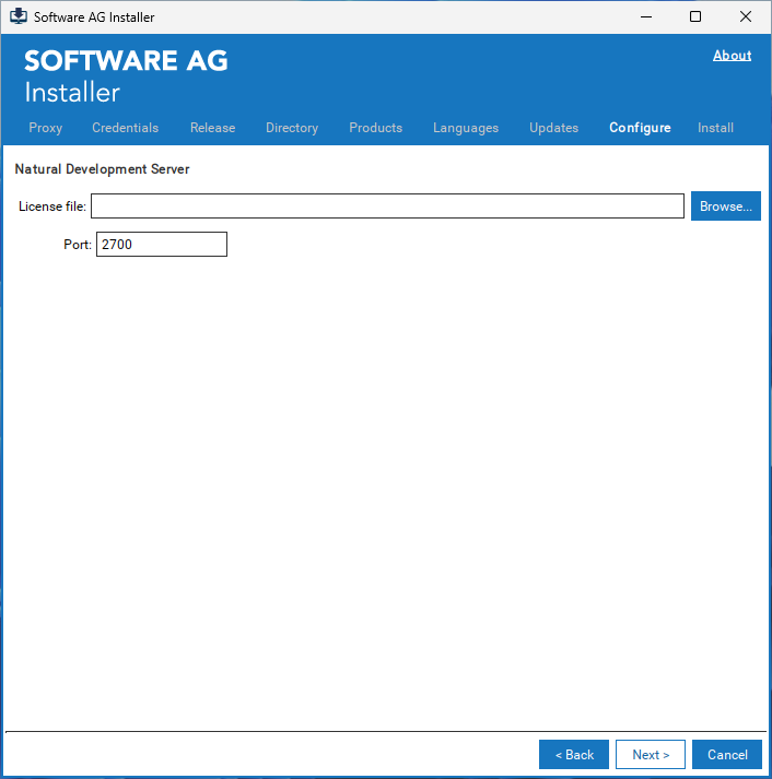 Natural Development Server