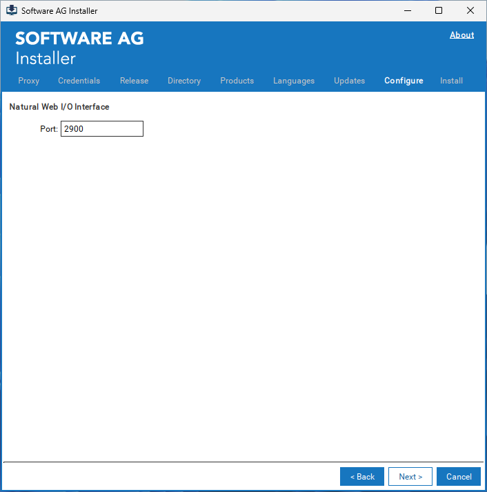 Natural Web I/O Interface